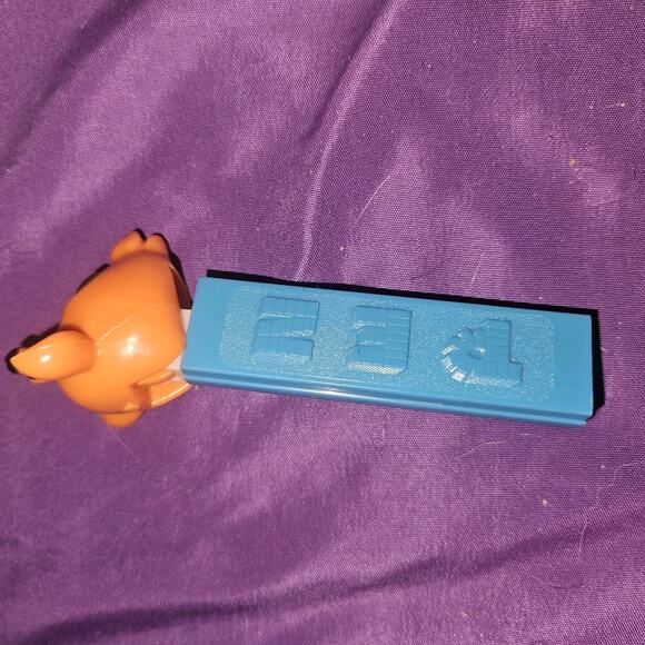 RARE Vintage 1968 Pez GIRAFFE Orange Teal Blue No Feet Dispenser Austria 3.4 - Picture 4 of 4